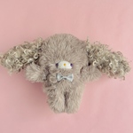【ぬいコレ】パープルアイのキャンディ君。クルクルくせっ毛ロップ♡手のひらサイズのぬいぐるみ♡②