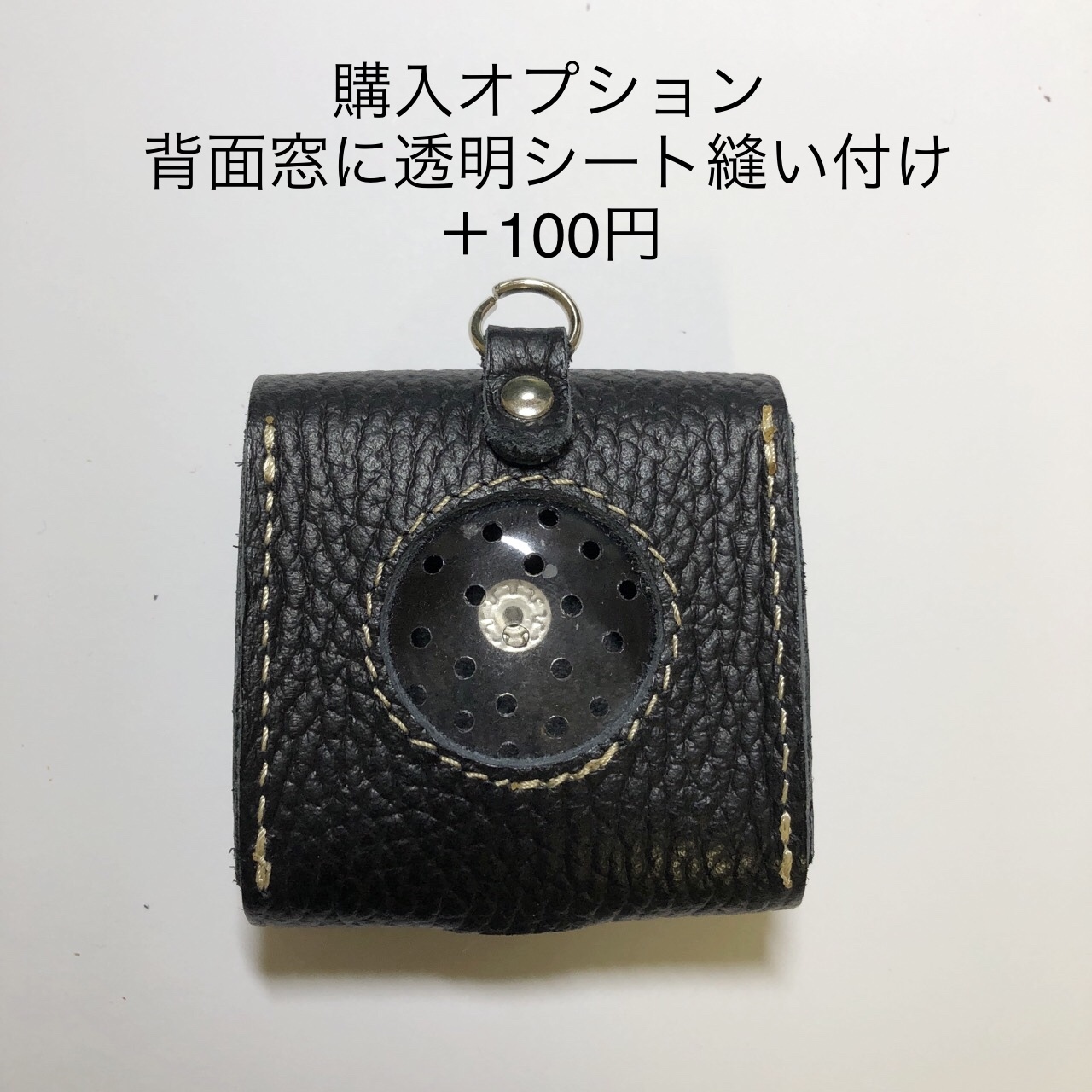 三線　人工革（ソフトケース付き） GRANEU 財布 メンズ 二つ折り 本革 キーケース 小銭入れ ミニ