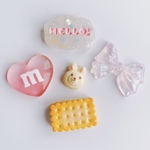 【5pcs】デコパーツ  カボション  スイーツデコ