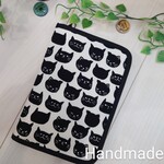 母子手帳ケース＆通帳ケース☆黒猫ちゃん