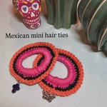 Mexican mini hair ties メキシコカラーのヘアゴム