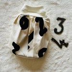 犬服　3Sバルーン前丈短　数字