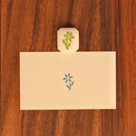 小さなお花の消しゴムはんこ