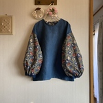 ウィリアムモリ✖️リネンのバルーン袖プルオーバー