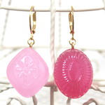 ドロップCandyピアス:) ピーチ・ベリー味