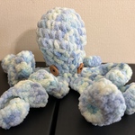 大きめのたこ　ラムネ色