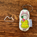 〈再販〉やまのいえガール▷◁手刺繍ストラップ