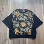  【130size】ウィリアムモリスアネモネ柄　ゆったり布帛Tシャツ　3パターン