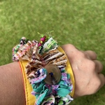 《アップサイクルから生まれた♻︎カフスブレスレット》F