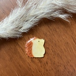 ハリネズミのブローチ