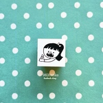 963hanko ラバースタンプ: 歯抜けちゃん