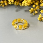 イヤーカフ - 浮かぶミモザ