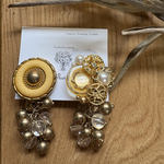 vintage botan earring 𓂂𓏸