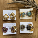 vintage botan earring 𓂂𓏸