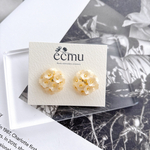 ビーズ刺繍/スパンコール  ピアス　イヤリング　bouquet écru 母の日　フォーマル　ギフト　入学式　卒業式
