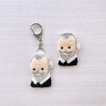 チャイコフスキーさん　ブローチ、キーホルダー、ポーチ