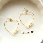 大人気❤︎オープンハート❤︎フープピアス・イヤリング