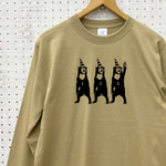 サーカス マレーグマ 長袖Tシャツ（メンズ/カーキ）