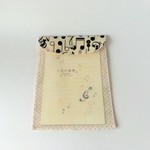 音符・猫の書類ケース
