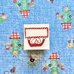 963hanko ラバースタンプ: 枠もち女子