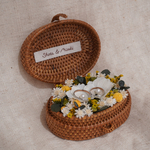 お花畑のリングピロー　*fresh color＊* お名前入れ可能