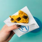 かじりかけチョコチップクッキープレーンキーホルダー