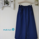 【Sale】【L〜】コットンリネン◉ワイドパンツ（丈85）