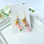 桜と小鳥の春ピアス🌸