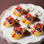 ベリーパンケーキキーホルダー