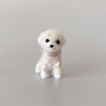 モール犬　マルプー☆おすわり