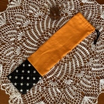 ドラムスティック·譜面台ケース☆ミックス系☆みかん＆スターブラック