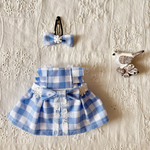 ブルーチェックのサマードレス✩⃛