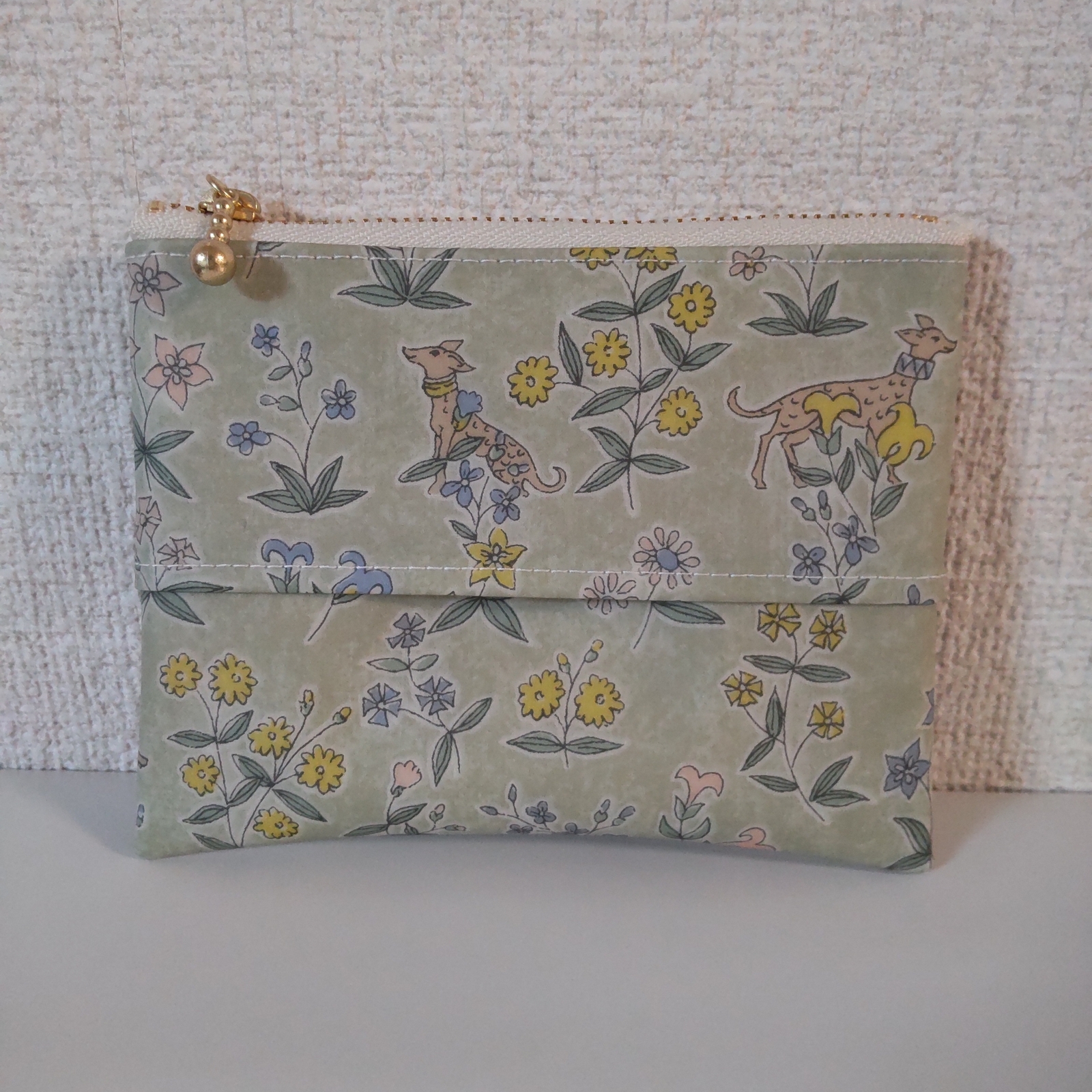 再販 ミナペルホネン ハンドメイド ポケットティッシュポーチ
