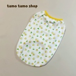 SALE！送料無料♡接触冷感抗菌 乾杯♩ビールと枝豆柄 クールタンクトップ XXS〜 超小型犬〜大型犬 犬服 暑さ対策に♪♪
