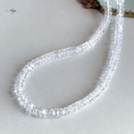 クリスタルAAA ボタンカット6×6×3mm　15粒　天然石パーツ販売