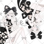 【M177】teatea.オリジナル 人物ステッカー