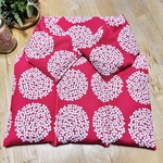 玄米カイロ お得な2点セット 北欧調あじさい