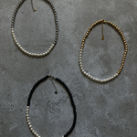 ーbi-colorシェルパールネックレスー　パールネックレス　天然石アクセサリー　ネックレス　パール