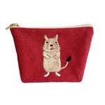 いたってマジメなデグーのポーチ