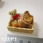 ＊くまちゃんとお菓子のセット