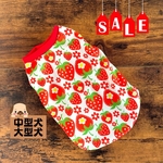 中型犬・大型犬　ピックアップSALE☆犬服　カラフルボーダー　タンクトップ　ハンドメイド