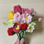 【受注作成】色の変更があるかもしれないです！枯れない花束　毛糸の花束　ブーケ　母の日季節の花