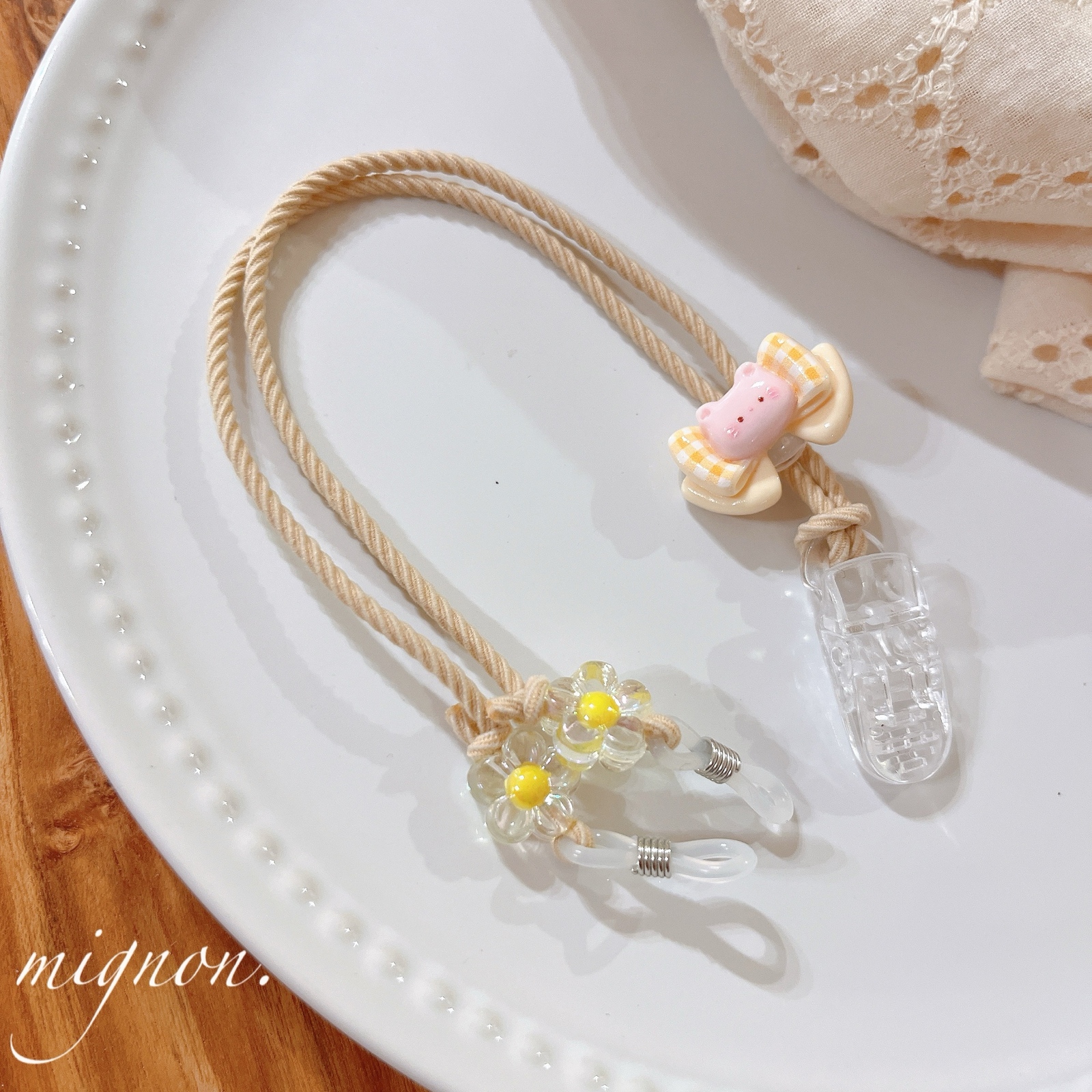 No.9 補聴器・人工内耳 落下防止ストラップ - mignon. | minne byGMO