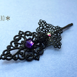 悪魔の羽ピン＊ヘアピン