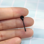 5個 ミニチュア  スプーン パフェ デザートスプーン ドールハウス  dollhouse spoon カラトリー 
