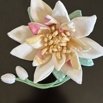 睡蓮の花　匂い袋　吊るし飾り
