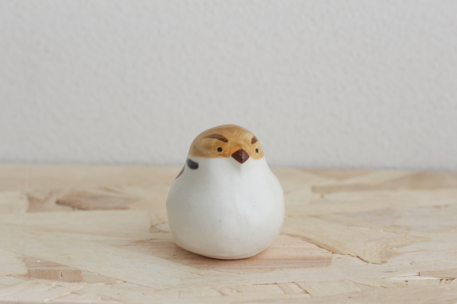陶土のすずめ 小鳥の置物 - 陶ノ鳥 ひよこや | minne byGMOペパボ 国内