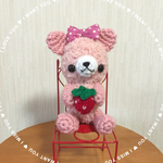 オーダー注文商品☆いちご大好きウサちゃん