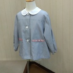 女の子用前あきスモック120サイズ