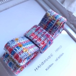 BLUEIRIS ＆ ROSE・立体TWEED RIBBON / BARRETTA